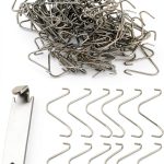 YFLY T Post Wire Clips Stainless Steel Fence Fasteners-0