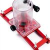 Asixxsix Wood Trimmer Router Base Aluminum Alloy Durable-0