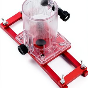 Asixxsix Wood Trimmer Router Base Aluminum Alloy Durable-0