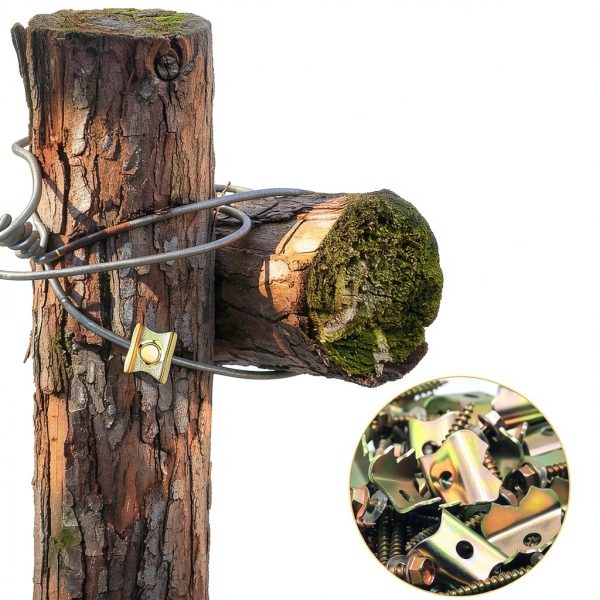 Pftjujudan Steel Wire Fencing Staples Rust Resistant-4