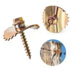 UVKDEENK Wire Fencing Staples Nickel Plated Farm Garden-0