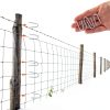 Sopoloray U Nails Galvanized Steel Wire Fencing Staples-4