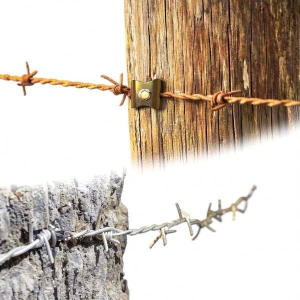 Pftjujudan Steel Wire Fencing Staples Rust Resistant-5