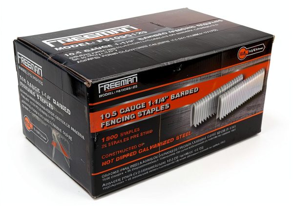 PGP Fencing Staples 10.5 Gauge Barbed Divergent Steel-7