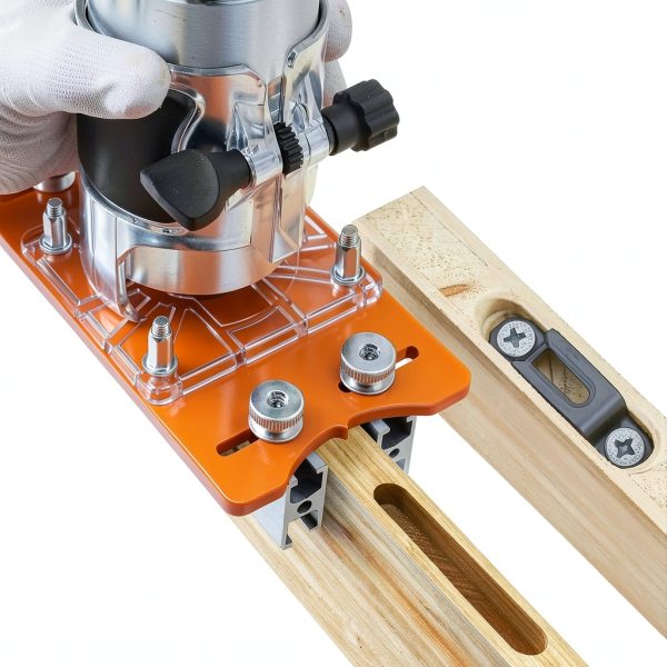 BONKZEBU Router Base Precision Grooving Aluminum Alloy Tool-3