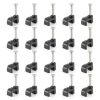 Cablix 5mm Cable Clips UV Resistant Steel Nail Design-0