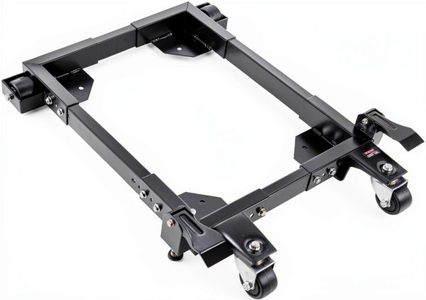 VEVOR Mobile Base Carbon Steel 1500 lb Capacity Adjustable-0