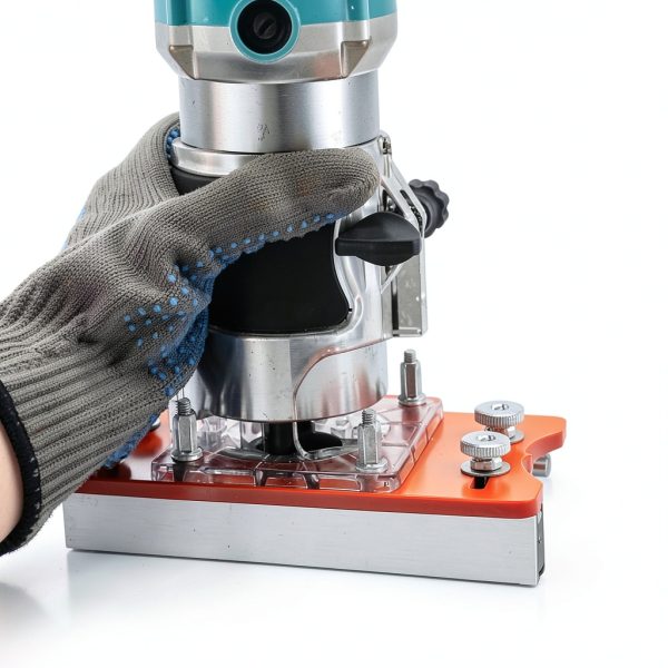 BONKZEBU Router Base Precision Grooving Aluminum Alloy Tool-1