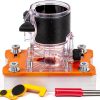 SHZONS Wood Router Base Stable Frame Smooth Groove Cutting-0