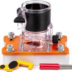 SHZONS Wood Router Base Stable Frame Smooth Groove Cutting-0