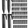 PercyEffie Plastic Lawn Stakes Nylon Ground Spikes 500 Pack-0