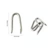 Sopoloray U Nails Galvanized Steel Wire Fencing Staples-1