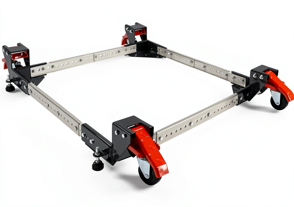 Sertheha Heavy Duty Mobile Base supporting a workshop drill press