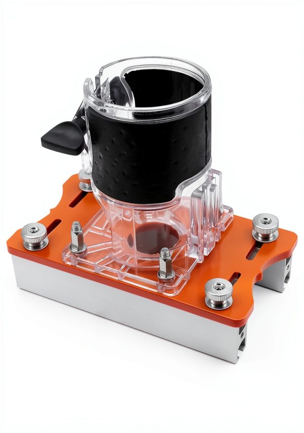 BONKZEBU Router Base Precision Grooving Aluminum Alloy Tool-4