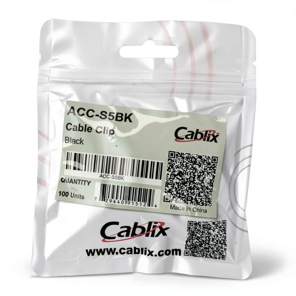 Cablix 5mm Cable Clips UV Resistant Steel Nail Design-5