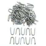 Sisneyca Galvanized U Fence Staples Heavy Duty Wire Fencing-0