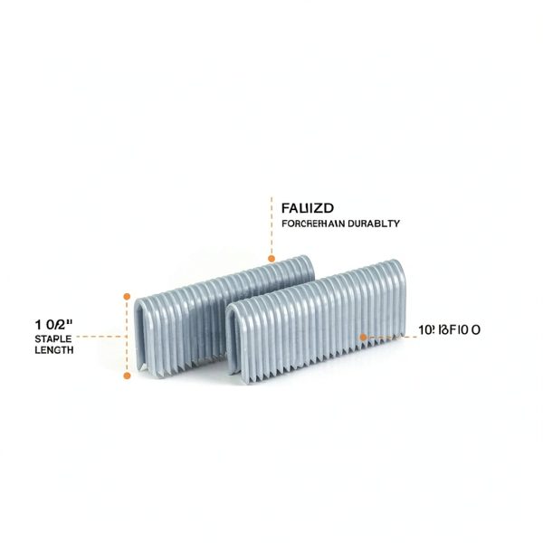 Wire Fencing Staples Prime Galvanized Steel 1000-3