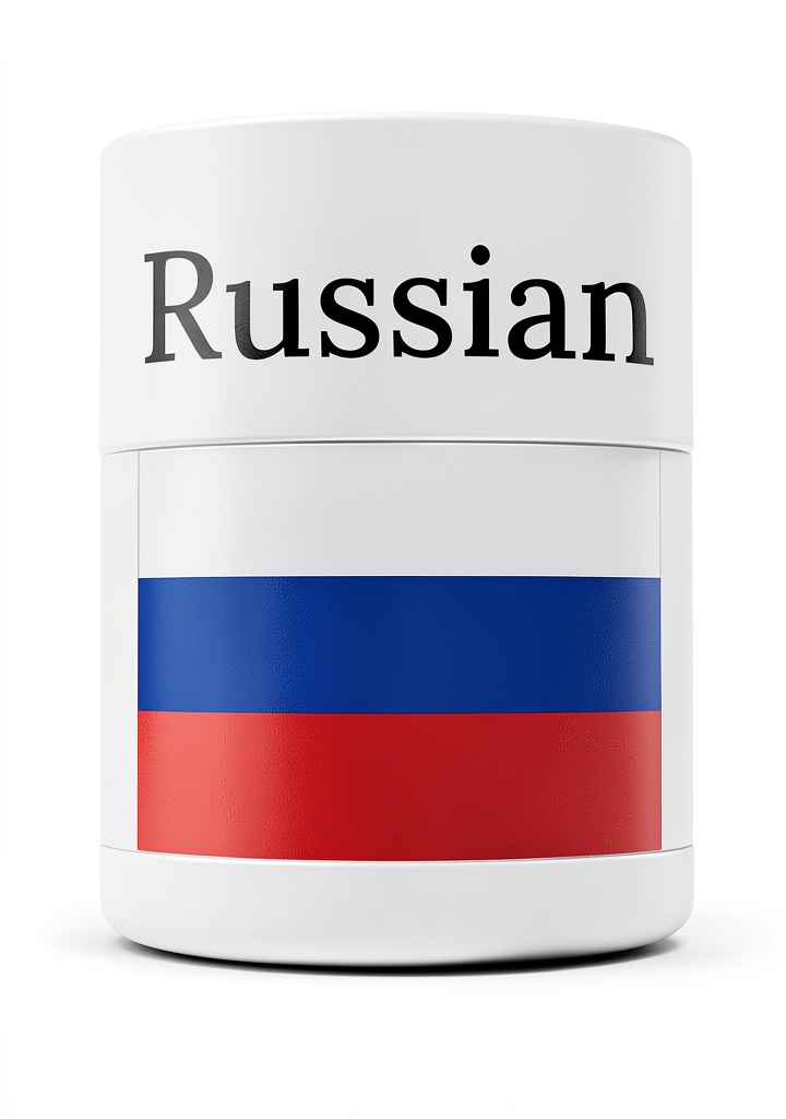 Installing Russian Language Learning Book Amazon eBook Print Replica 111 Pages on a wooden desk