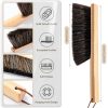 Masonry Brush Baderke 2-Pc Horsehair 12.6in Black for Concrete-1