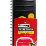 Allway Tools SB619 Soft Grip Carbon Steel Heavy Duty Steel Wire Brush-0