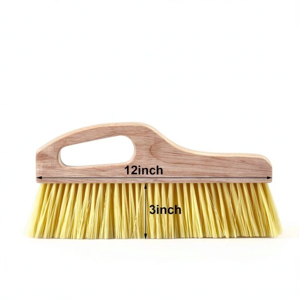 Concrete Brush Singhoow 2-Pack 3in Bristles Wood Handle-1