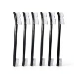 Small Wire Brush Pro Kit 6 Pack Nylon Bristles PAOTEEM Black-0