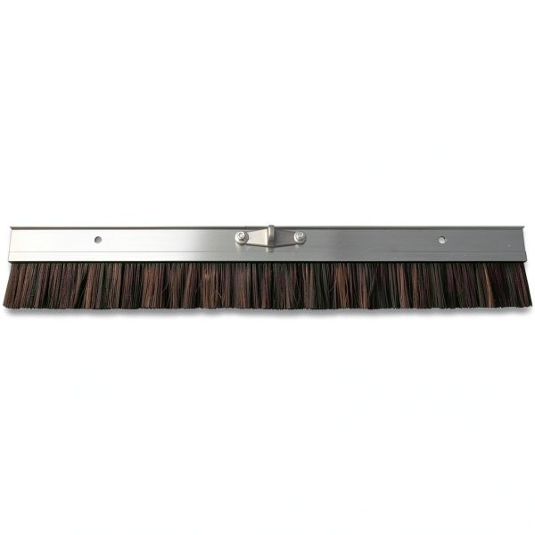 Marshalltown Aluminum Backed Concrete Broom 48in Horsehair Fibers-4