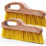 Concrete Brush Singhoow 2-Pack 3in Bristles Wood Handle-0