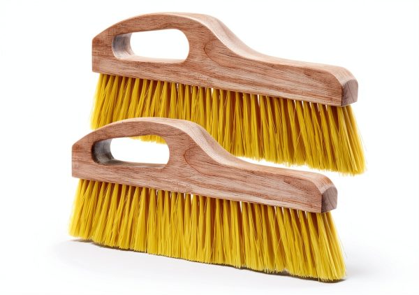 Concrete Brush Singhoow 2-Pack 3in Bristles Wood Handle-0