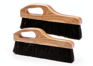 Concrete Broom Tools 2 Pack Singhoow Brush 12 Inch Horse Hair Bristle-0