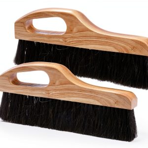 Concrete Broom Tools 2 Pack Singhoow Brush 12 Inch Horse Hair Bristle-0