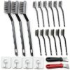 Mini Wire Brush Stainless Steel Masonry Set Curved Handle CILEONBE-0