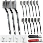 Mini Wire Brush Stainless Steel Masonry Set Curved Handle CILEONBE-0
