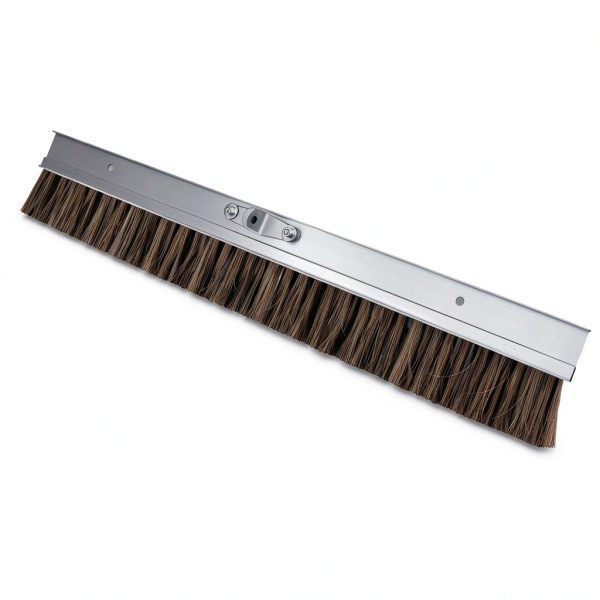 Marshalltown Aluminum Backed Concrete Broom 48in Horsehair Fibers-3