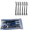 Small Wire Brush Pro Kit 6 Pack Nylon Bristles PAOTEEM Black-4