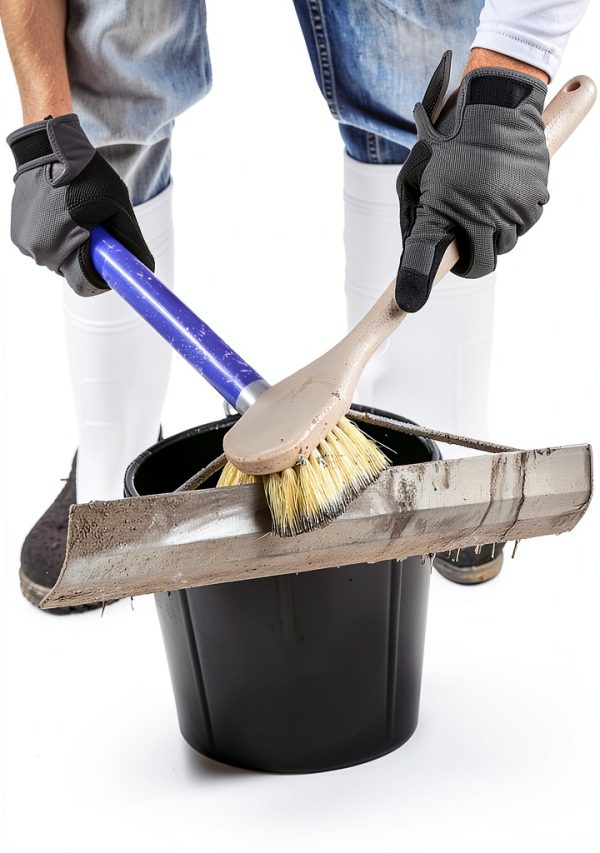 Marshalltown Acid Brushes, 20 Inch Size, Ideal for Cleaning Mortar, Concrete, and Tools, Made in The USA, 6524-4