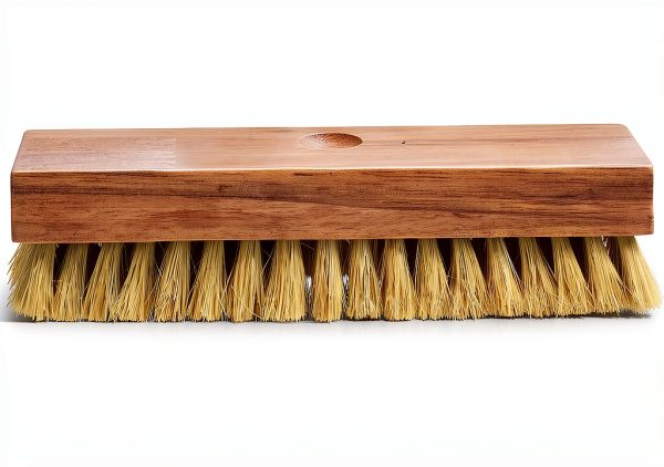 11643 Dqb Heavy Duty Acid Brush, Tampico Fiber Bristle Trim, Hardwood Handle, 8" x 1-1/16"-0