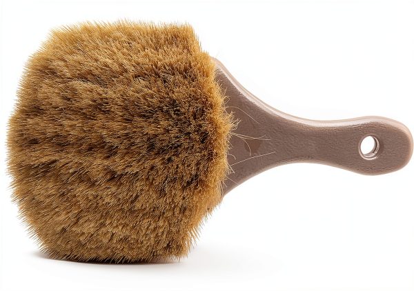 Marshalltown Utility Scrub Brush 8in Tampico Bristles Foam Block-2