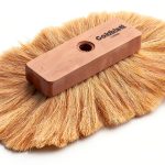 Goldblatt G05260 Single-Crows Foot Texture Brush 8.5in White Tampico-0
