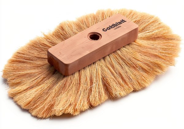 Goldblatt G05260 Single-Crows Foot Texture Brush 8.5in White Tampico-0