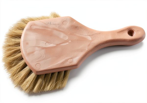 Marshalltown Utility Scrub Brush 8in Tampico Bristles Foam Block-1